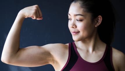 Why do your biceps bulge?