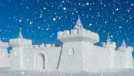 Where's the best place to build a snow fort?