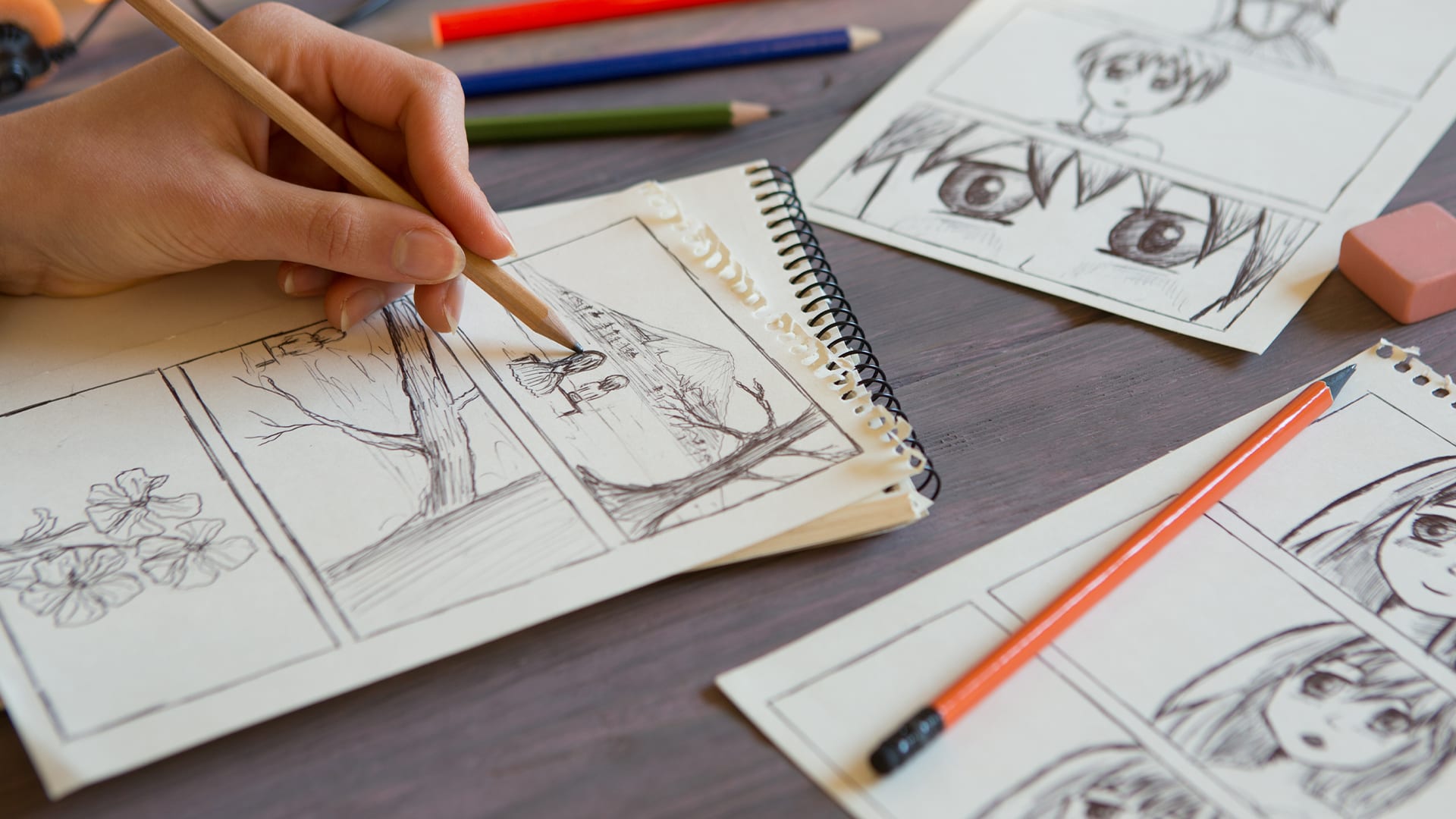 What was the first cartoon?