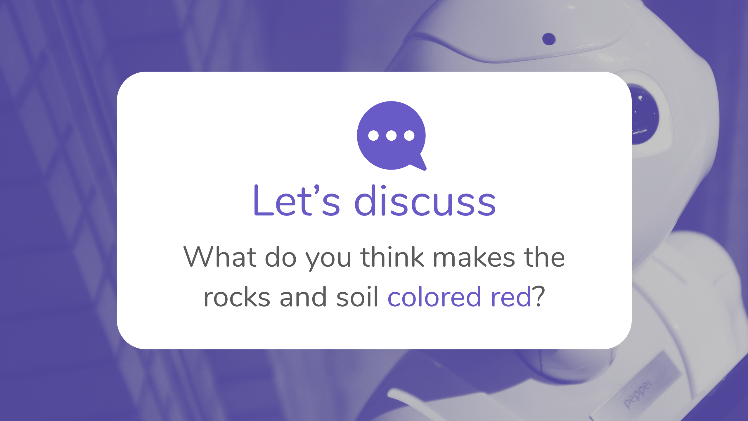 Why is Mars red? Mystery Doug