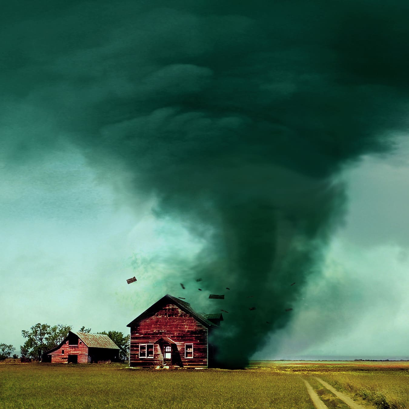 How can you keep a house from blowing away in a windstorm?