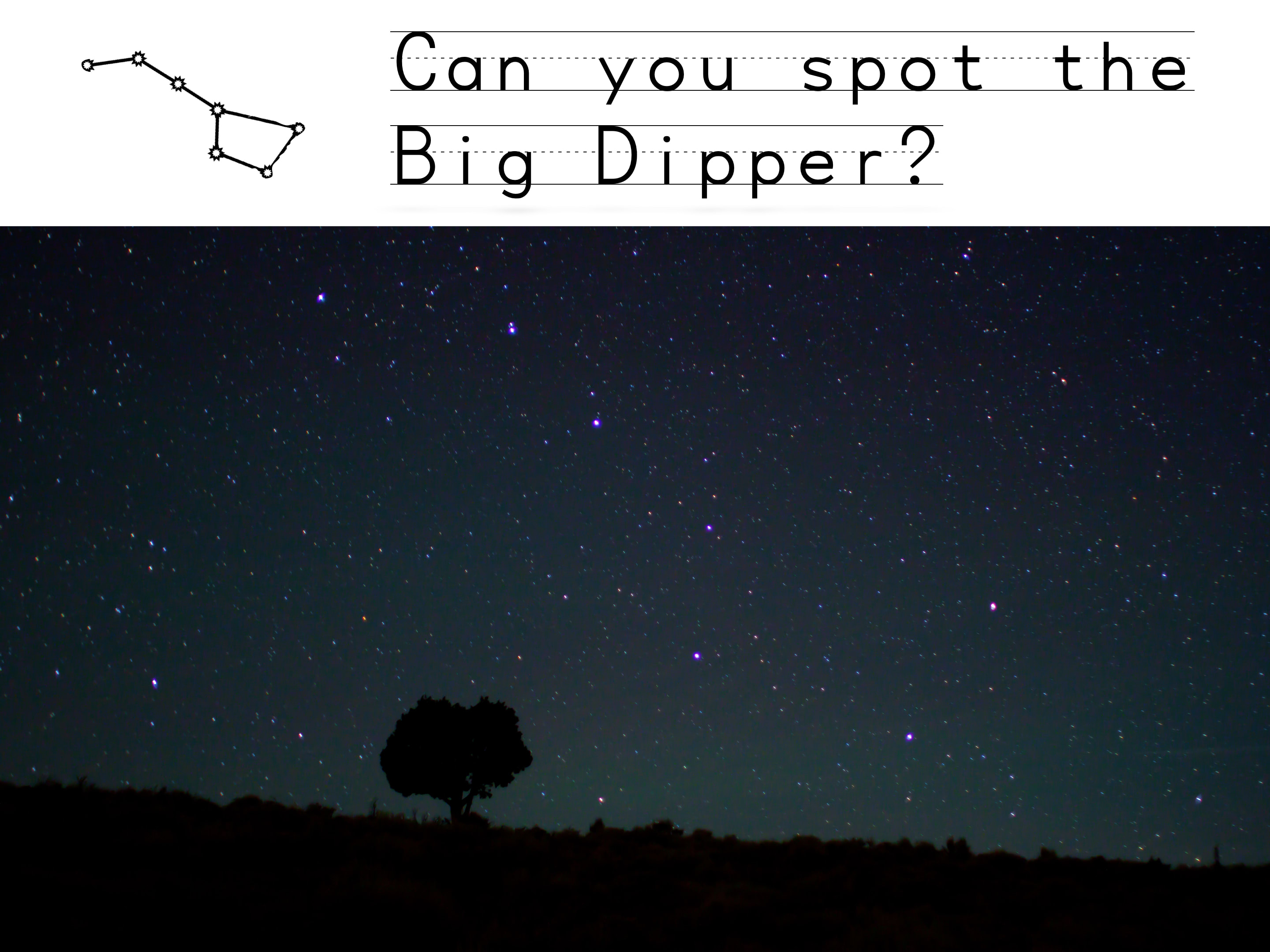 Search for Big Dipper