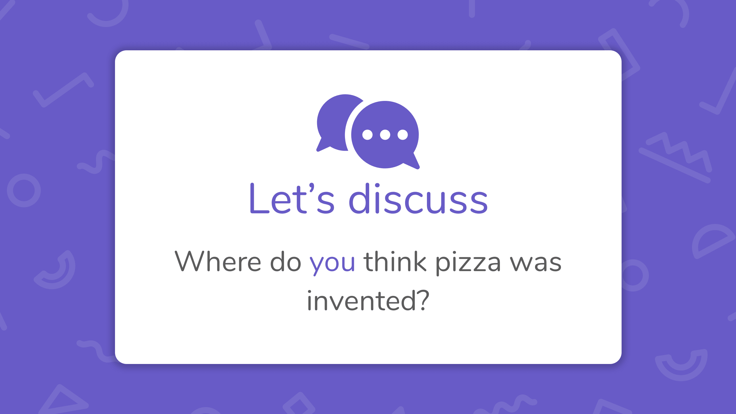 Who invented pizza? - Mystery Doug