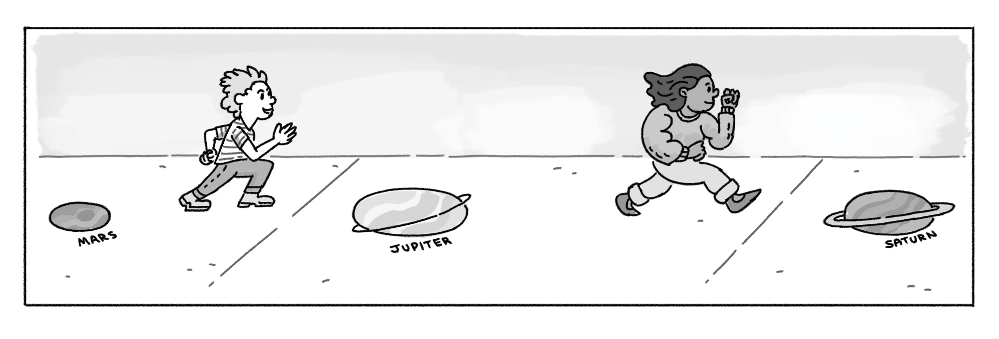 Running to Neptune